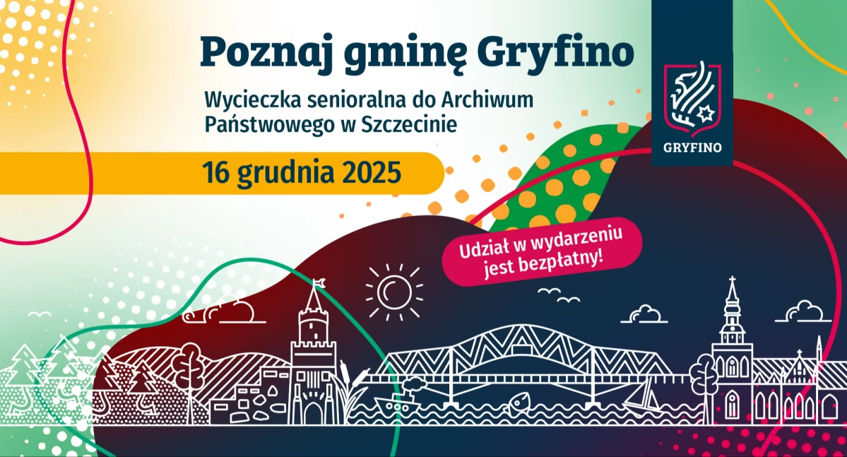 Bezpłatna wycieczka dla seniorów: Archiwalne skarby Gryfina 