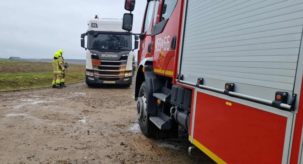 Znaleziono zwłoki kierowcy ciężarówki LNG