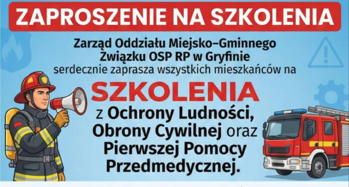  OSP w gminie Gryfino rozpoczynają historyczne działania na rzecz bezpieczeństwa mieszkańców
