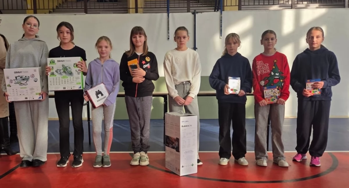 Wręczenie nagród w konkursie ekologicznym Eko- szkoła