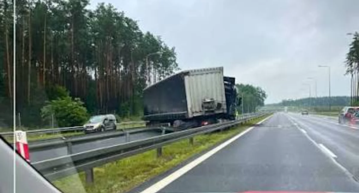 Utrudnienia na S3 z powodu ciężarówki 