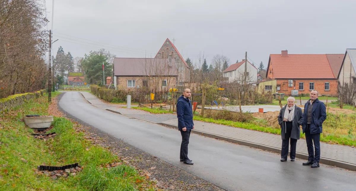 Kolejna droga została zmodernizowana