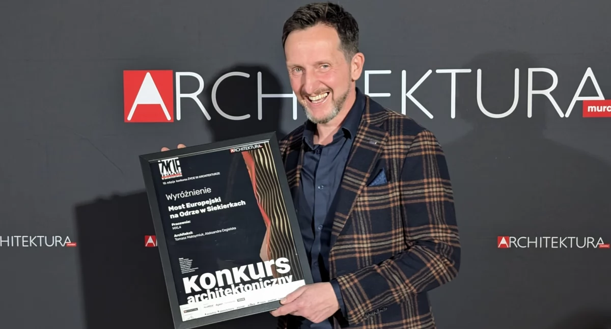 Most Europejski w Siekierkach wyróżniony