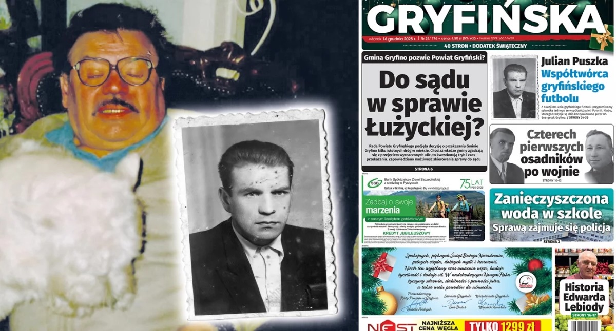 Julian Puszka – współtwórca gryfińskiego futbolu