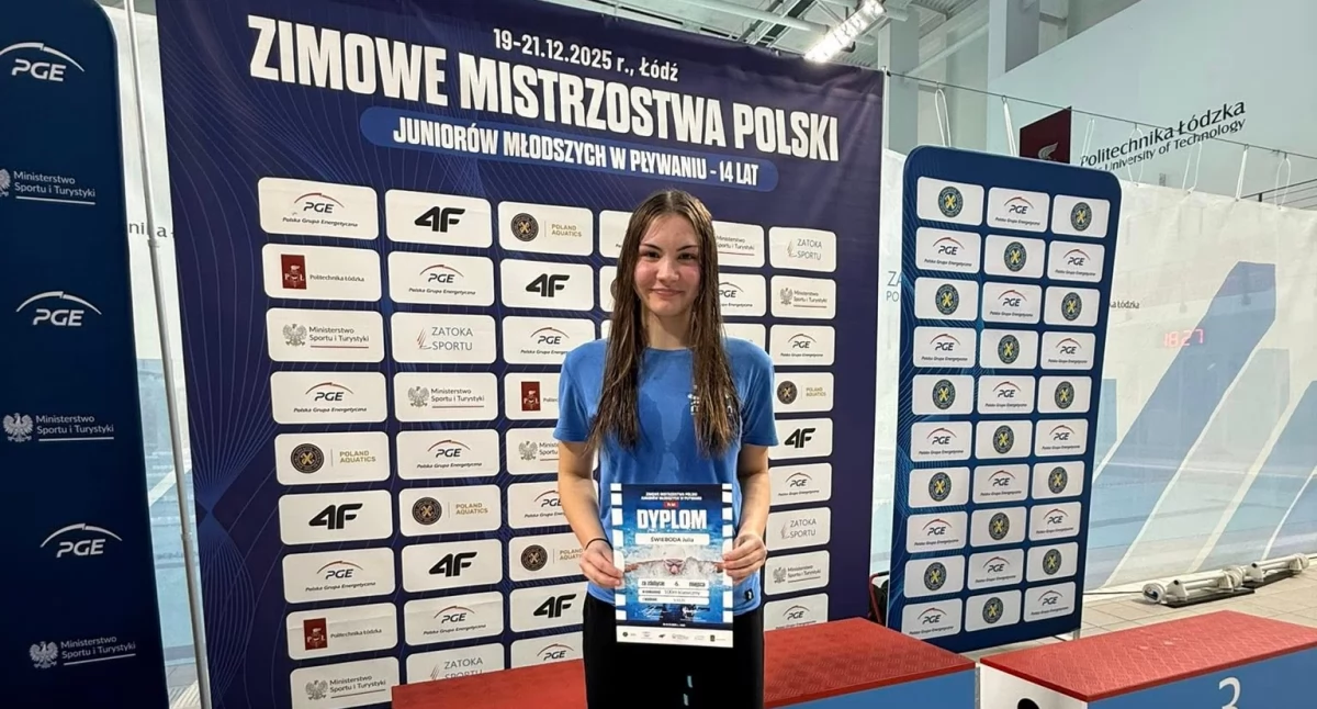 Udane Mistrzostwa Polski w wykonaniu Julii Świebody