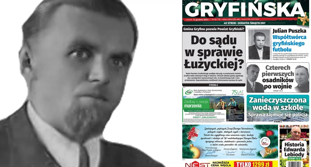 Witold Nowacki został zdegradowany za... zbytnią poufałość ze starostą