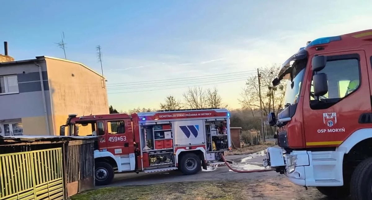 Kolejny pożar w naszym regionie
