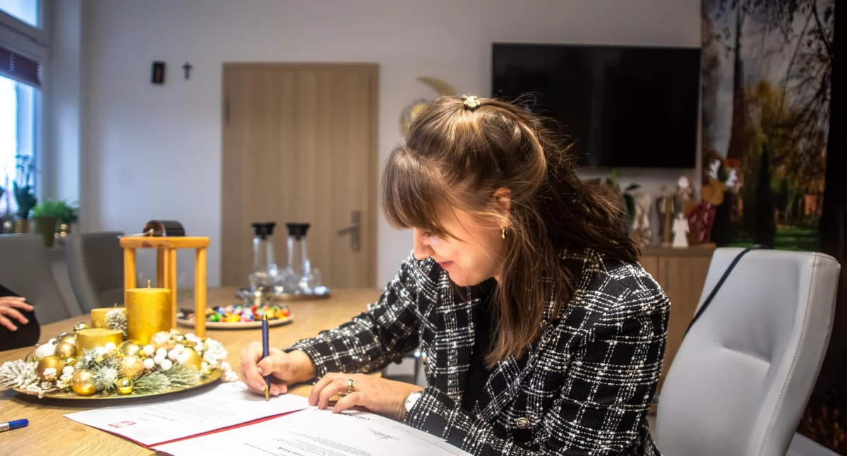 Małgorzata Gaik otrzymała stopień nauczyciela mianowanego