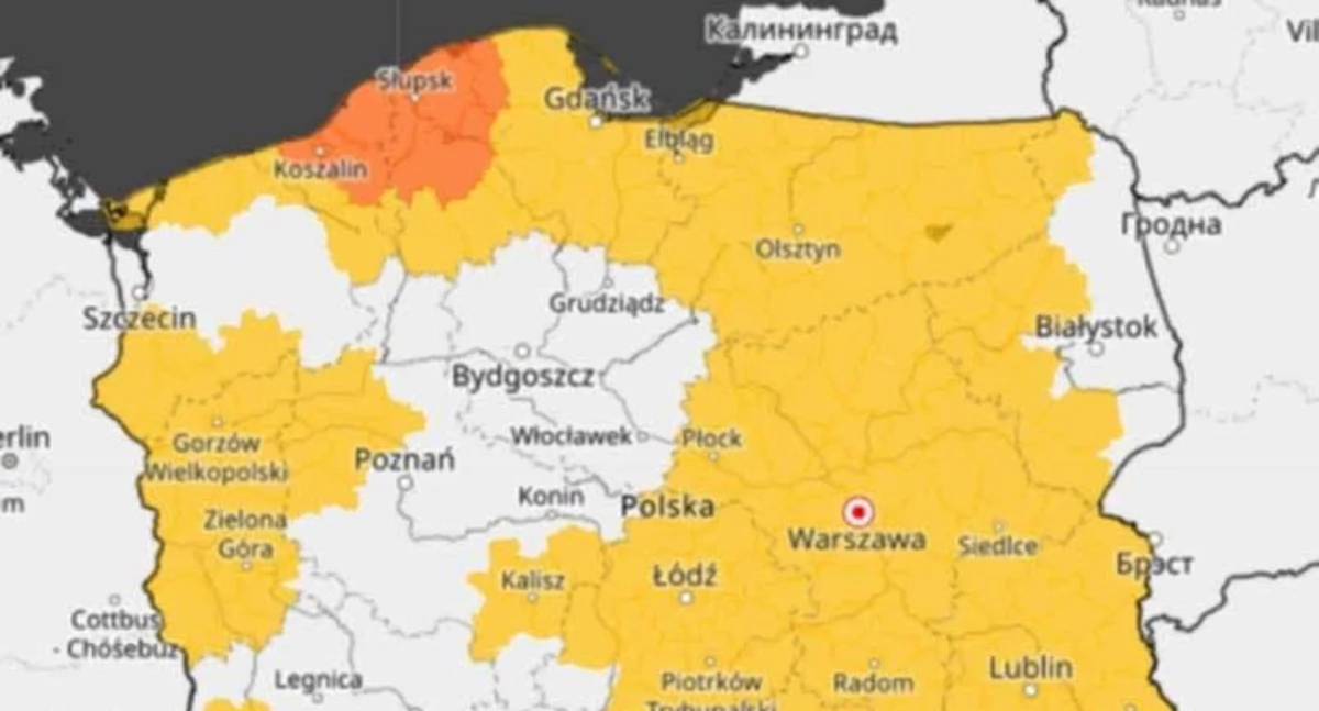 Dzisiaj sypnie w Gryfinie i okolicy