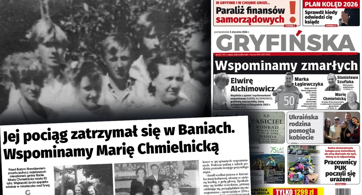 Jej pociąg zatrzymał się w Baniach. Wspominamy Marię Chmielnicką