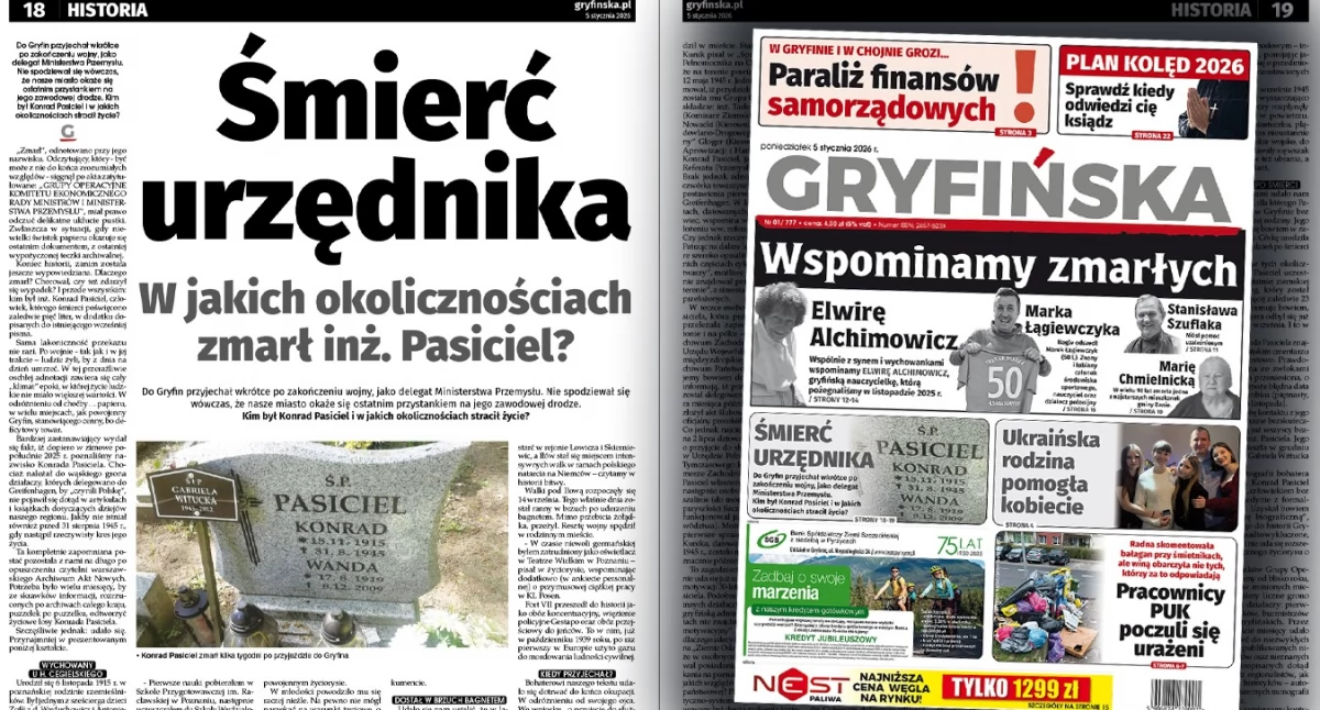 Śmierć urzędnika. W jakich okolicznościach zmarł inżynier Konrad Pasiciel?