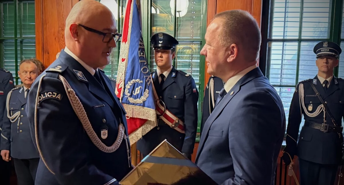 Zastępca komendanta idzie na emeryturę