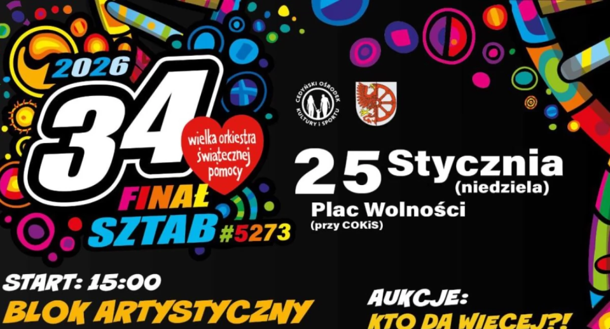 Gmina Cedynia również zagra razem z WOŚP
