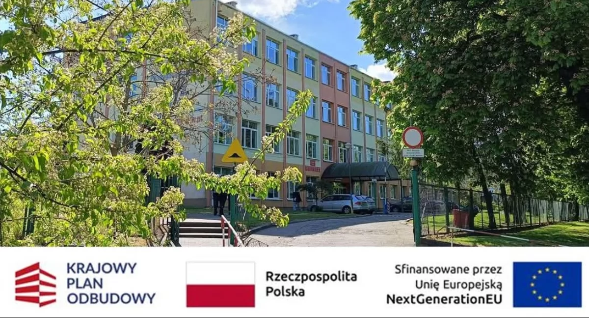 Powiat realizuje modernizację energetyczną budynku ZSP Gryfino 