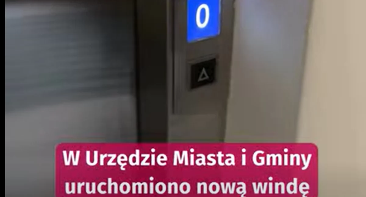 Windą do urzędu. Gryfiński magistrat ze sporym udogodnieniem 