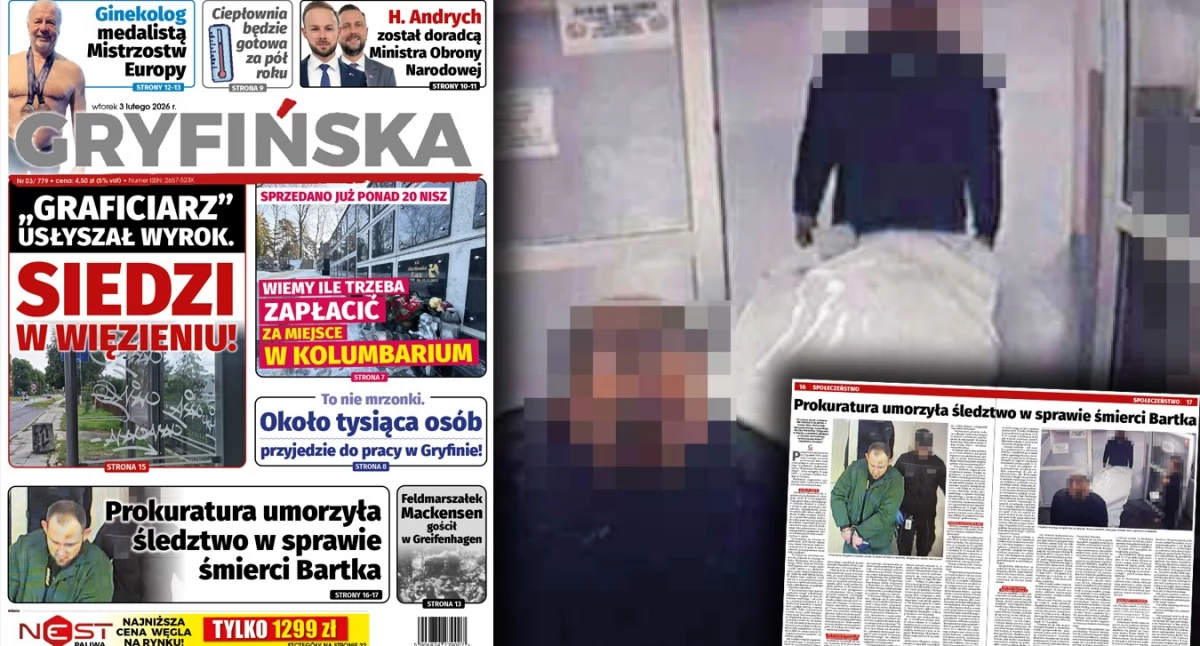 Prokuratura umorzyła śledztwo w sprawie śmierci Bartka Miecznikowskiego