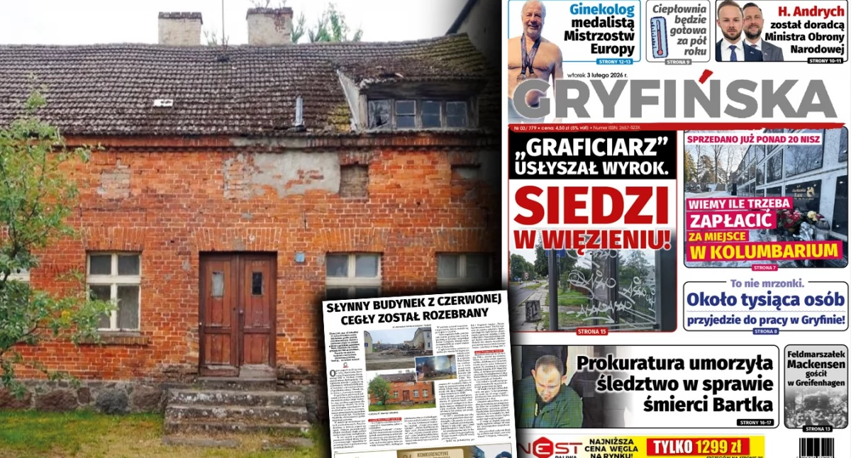 Co wywołało pożar budynku z czerwonej cegły?
