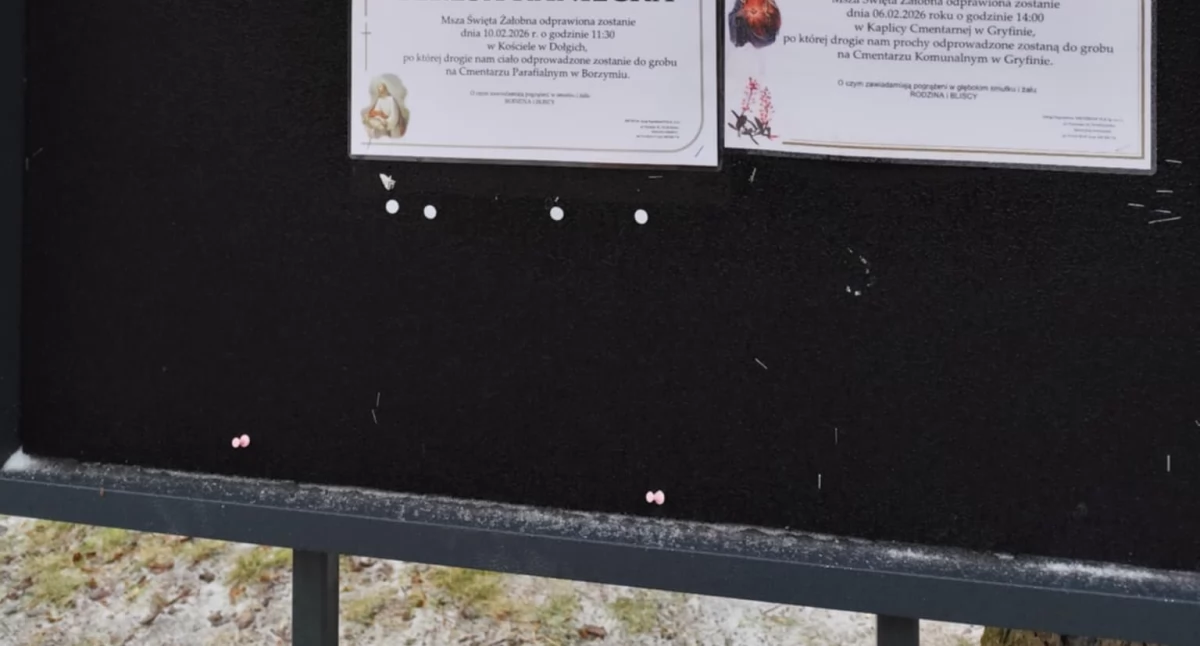Każdego dnia pojawiają się nowe nekrologi...