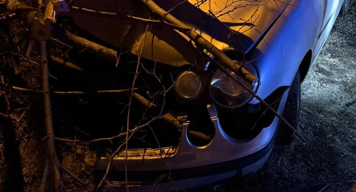 Nocny pościg policji za naćpanym kierowcą. Zatrzymano go między Wełtyniem a Wirowem