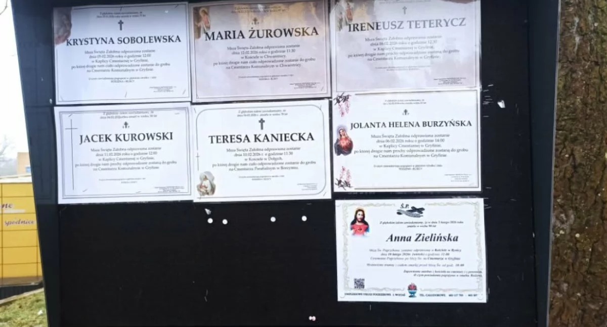 Żegnamy m.in. 95-latkę i 90-latkę