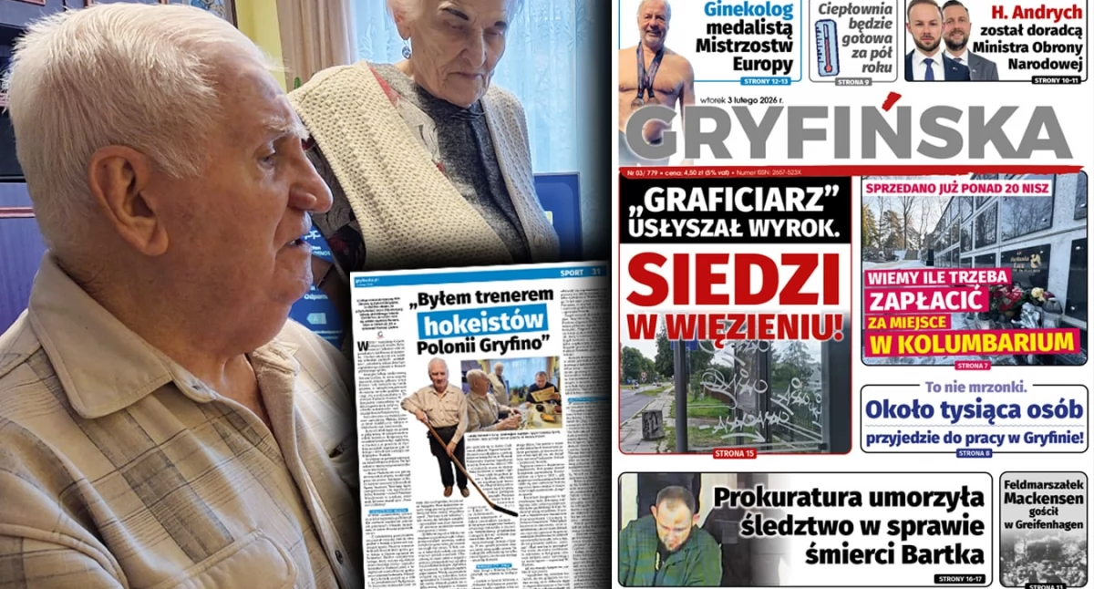 Jerzy Konicki: Byłem trenerem hokeistów Polonii Gryfino