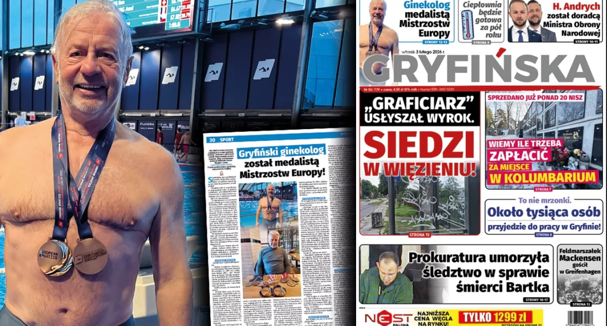 Gryfiński ginekolog został medalistą Mistrzostw Europy!