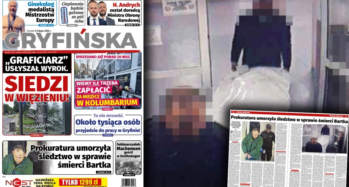 Mecenas Wiaczkis: Bartek pluł krwią. Dlaczego nie wezwano do jego celi lekarza?