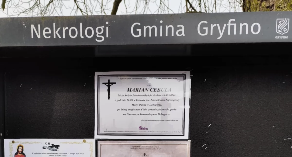 Przez powiat gryfiński przechodzi fala zgonów