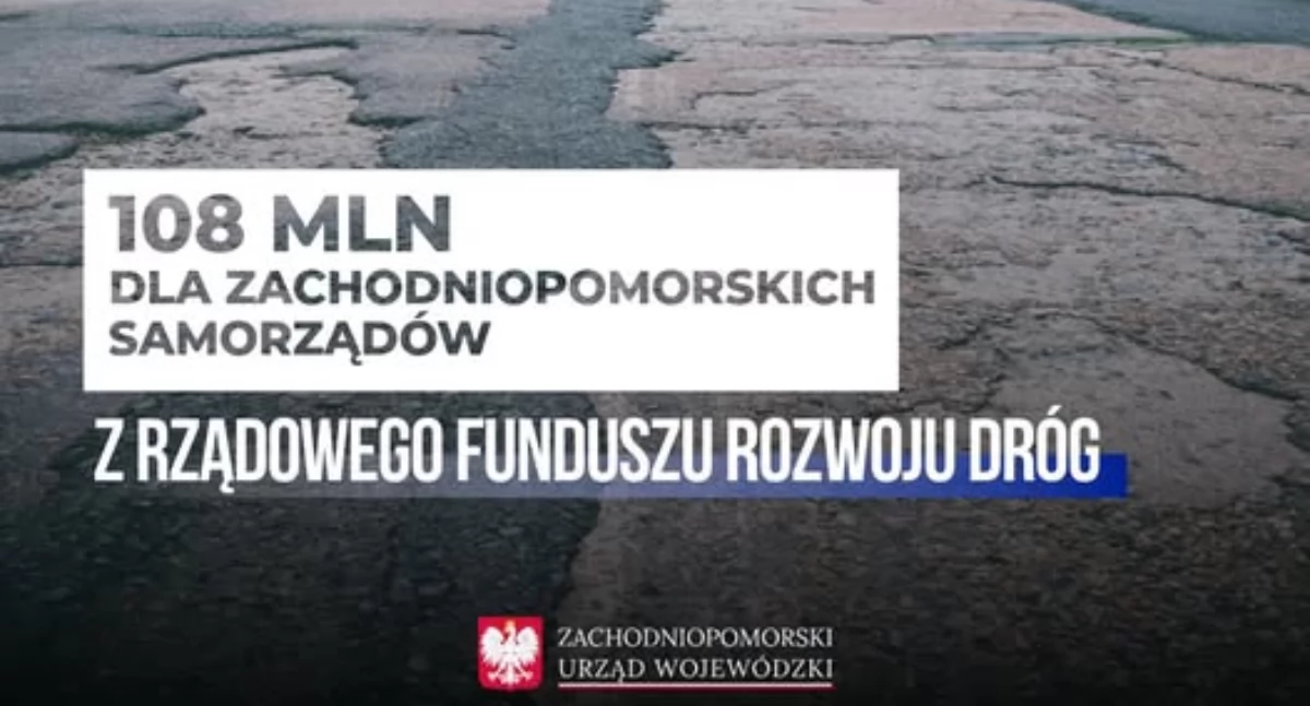 Rząd przeznaczył 108 mln na drogi. Do powiatu gryfińskiego popłynie... 0 zł