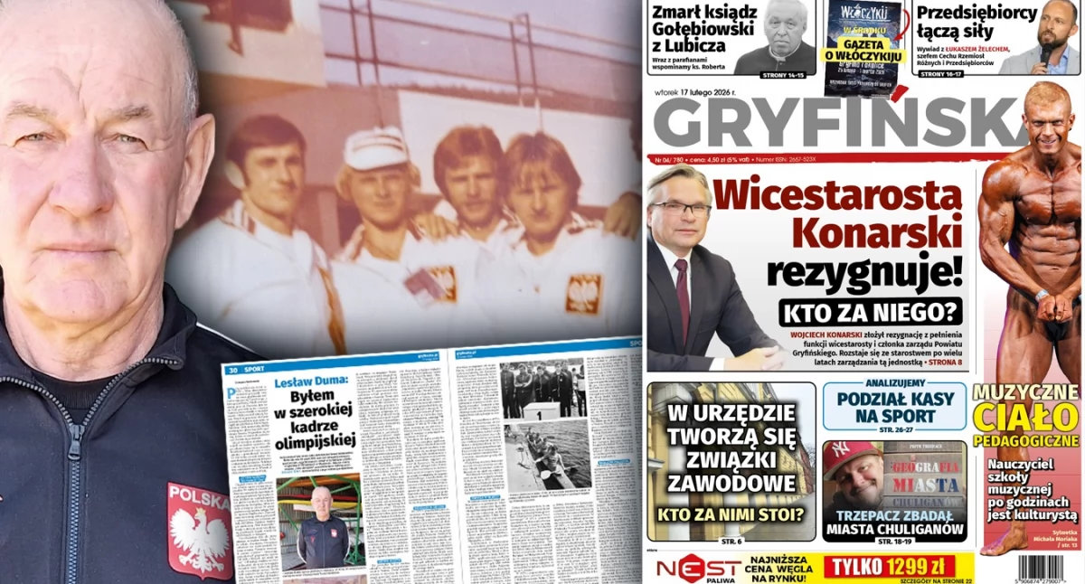 Z Tarnobrzega do Gryfina. Jak Lesław Duma znalazł się w naszym mieście?