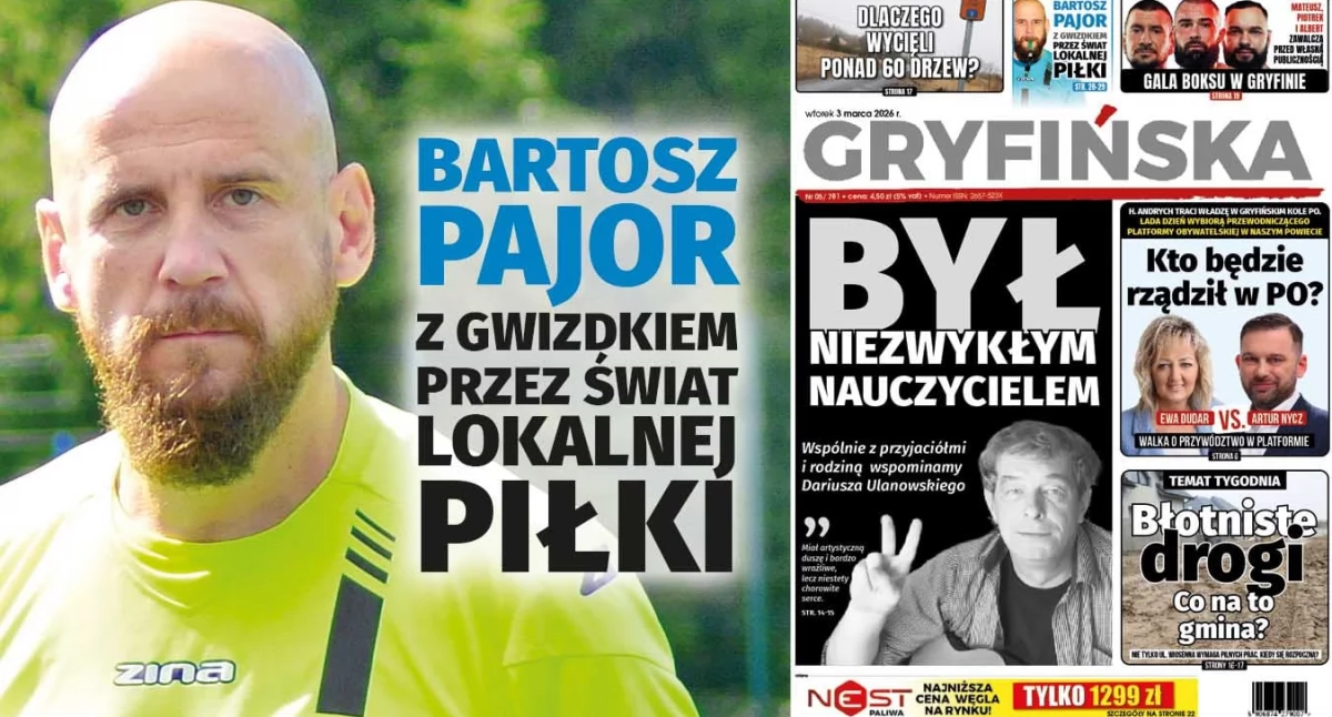 Bartosz Pajor. Z gwizdkiem przez świat lokalnej piłki 