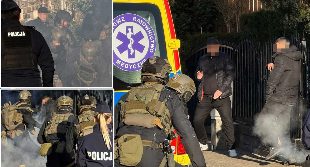 Antyterroryści na Artyleryjskiej! Wkroczyli po długich negocjacjach [GALERIA]
