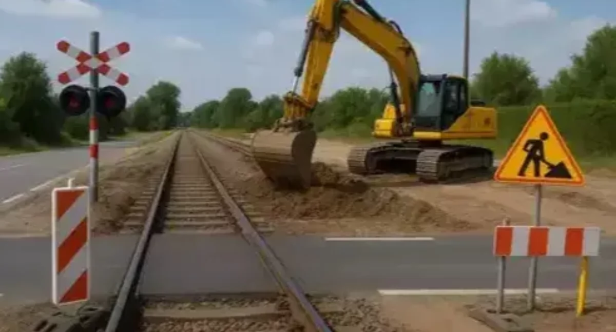9 marca zostaną zamknięte trzy przejazdy drogowo-kolejowe