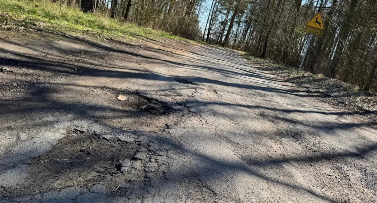 Sołectwa Wełtyń i Wirów walczą o remont drogi