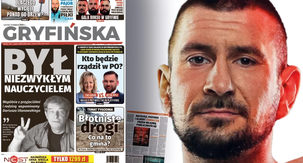 Piotr Szynkiewicz poznał rywala. W sobotę zawalczy w Gryfinie!