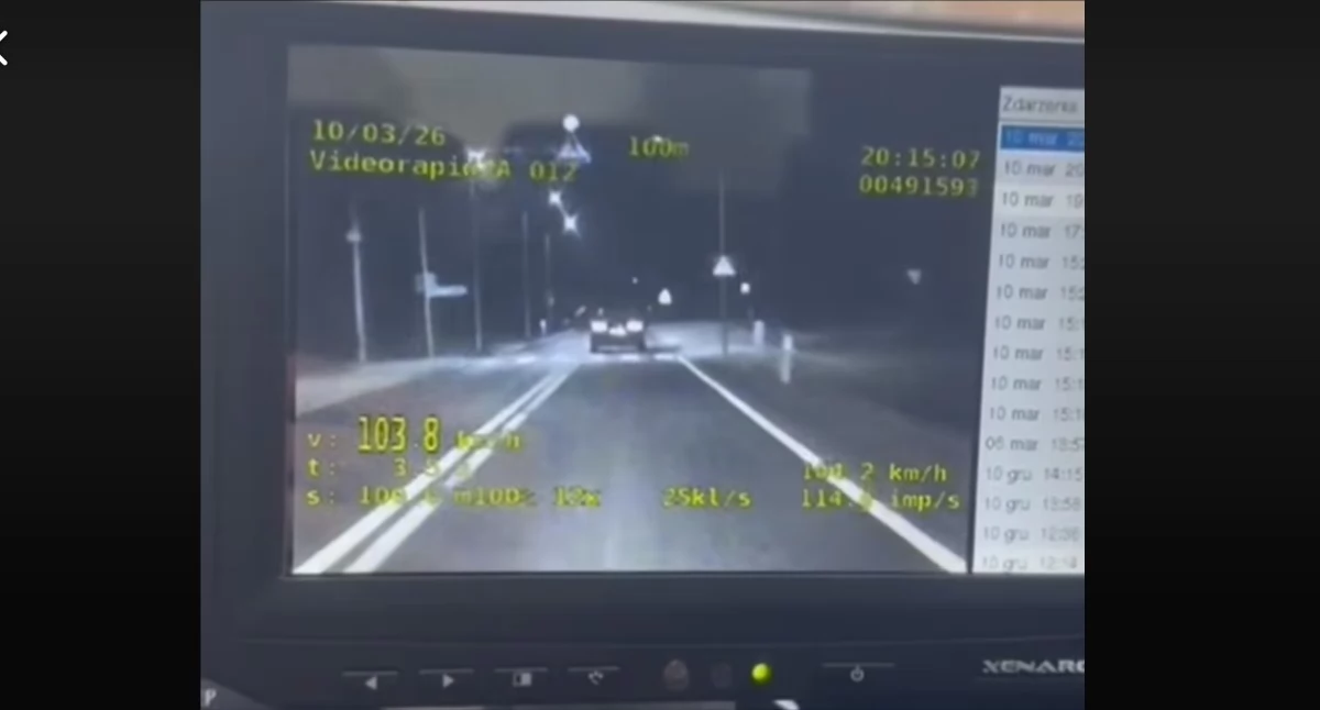 Szybka i wściekła. Recydywistka straciła prawo jazdy [WIDEO]