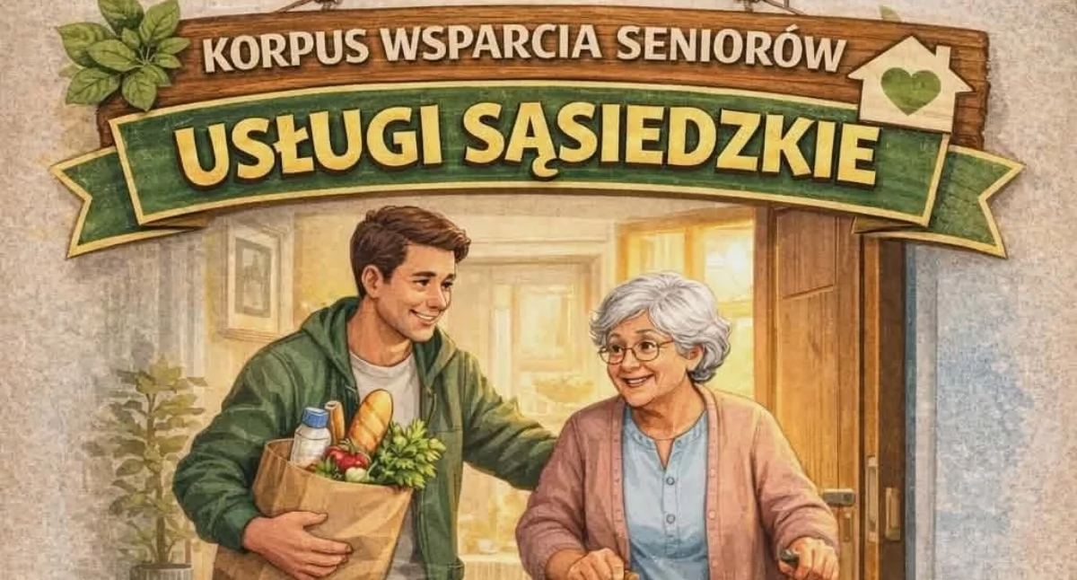 Usługi sąsiedzkie dla seniorów w gminie Gryfino