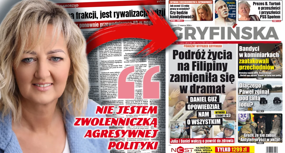 Gazeta Gryfińska. Wywiad z Ewą Dudar
