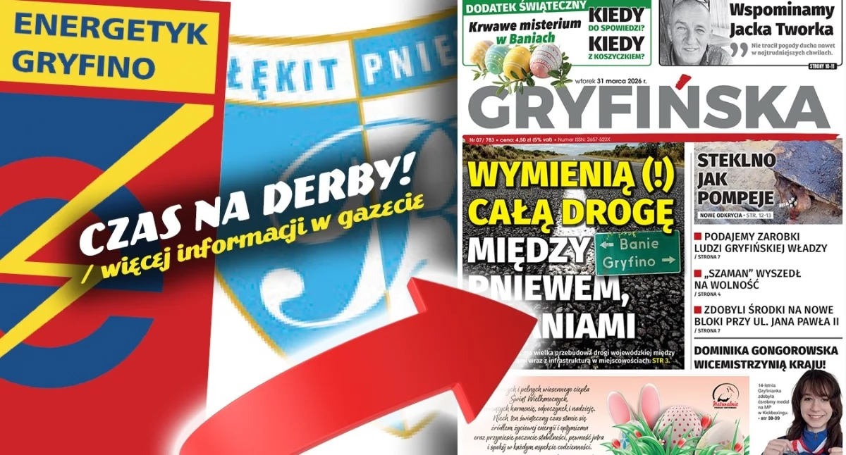 Dziś Energetyk II Gryfino zagra z Błękitem Pniewo