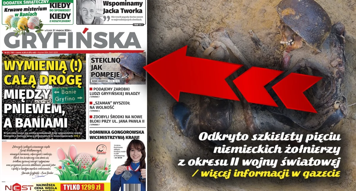Niemal jak w Pompejach. Niemiecki żołnierz zastygł na 81 lat