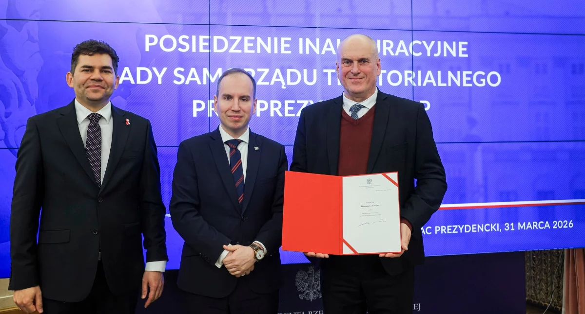 Prezydent Nawrocki powołał burmistrza Sawaryna do Rady Samorządu Terytorialnego 