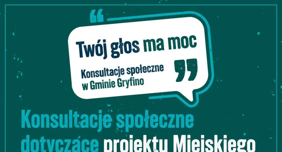 Gmina Gryfino zaprasza na kolejne konsultacje społeczne 