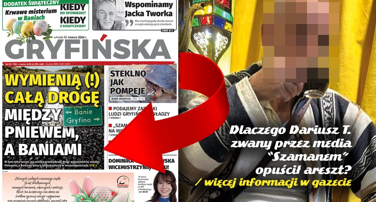 Szaman wyszedł na wolność, ale cały czas grozi mu nawet 20 lat więzienia