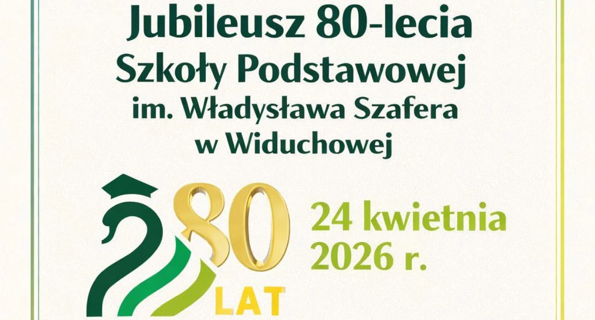 Szkoła Podstawowa w Widuchowej zaprasza na jubileuszowe obchody