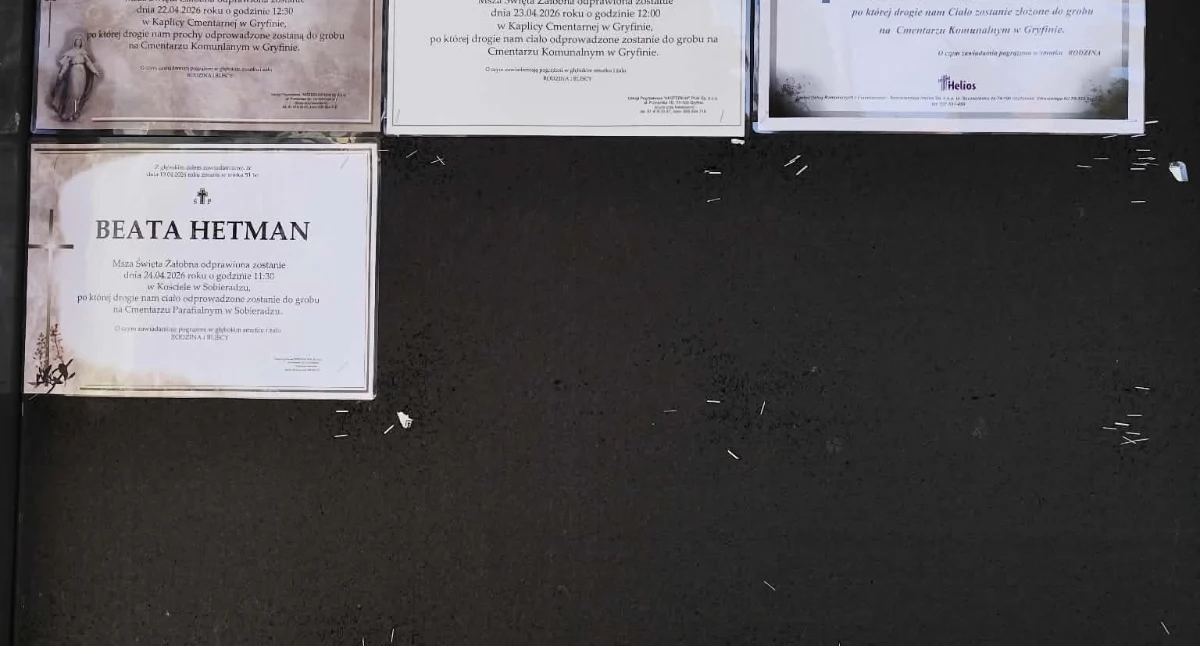 Żegnamy naszych kochanych zmarłych 