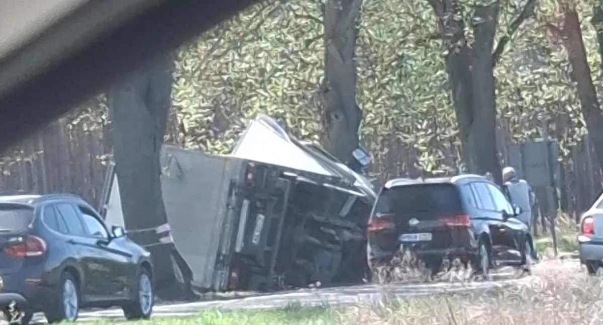 Groźny wypadek przed Gryfinem