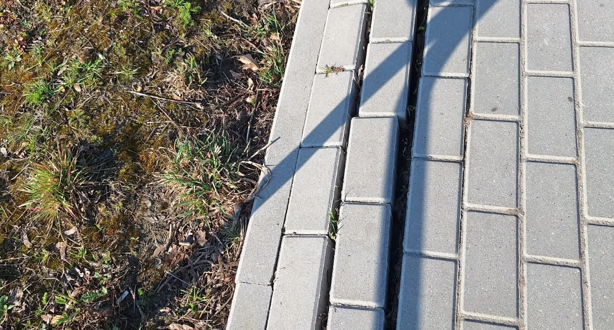 LIST DO REDAKCJI. Chodnik się rozjeżdża [ZDJĘCIA]