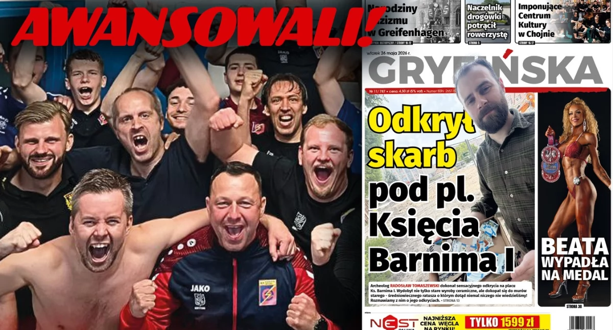 Rezerwy Energetyka Gryfino awansowały do A-klasy!