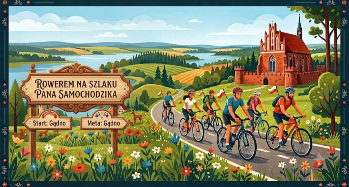 Ruszyły zapisy na XIV Rajd Rowerem na szlaku Pana Samochodzika 2026 