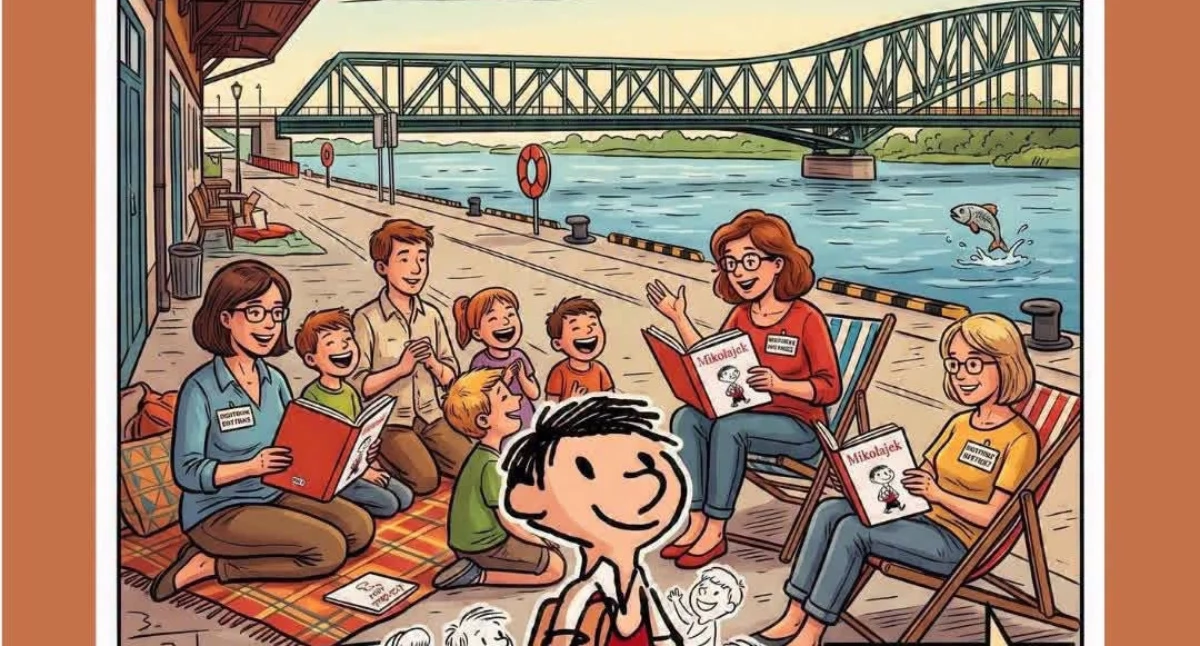 Biblioteka zaprasza na wspólne, głośne czytanie kultowych Wakacji Mikołajka